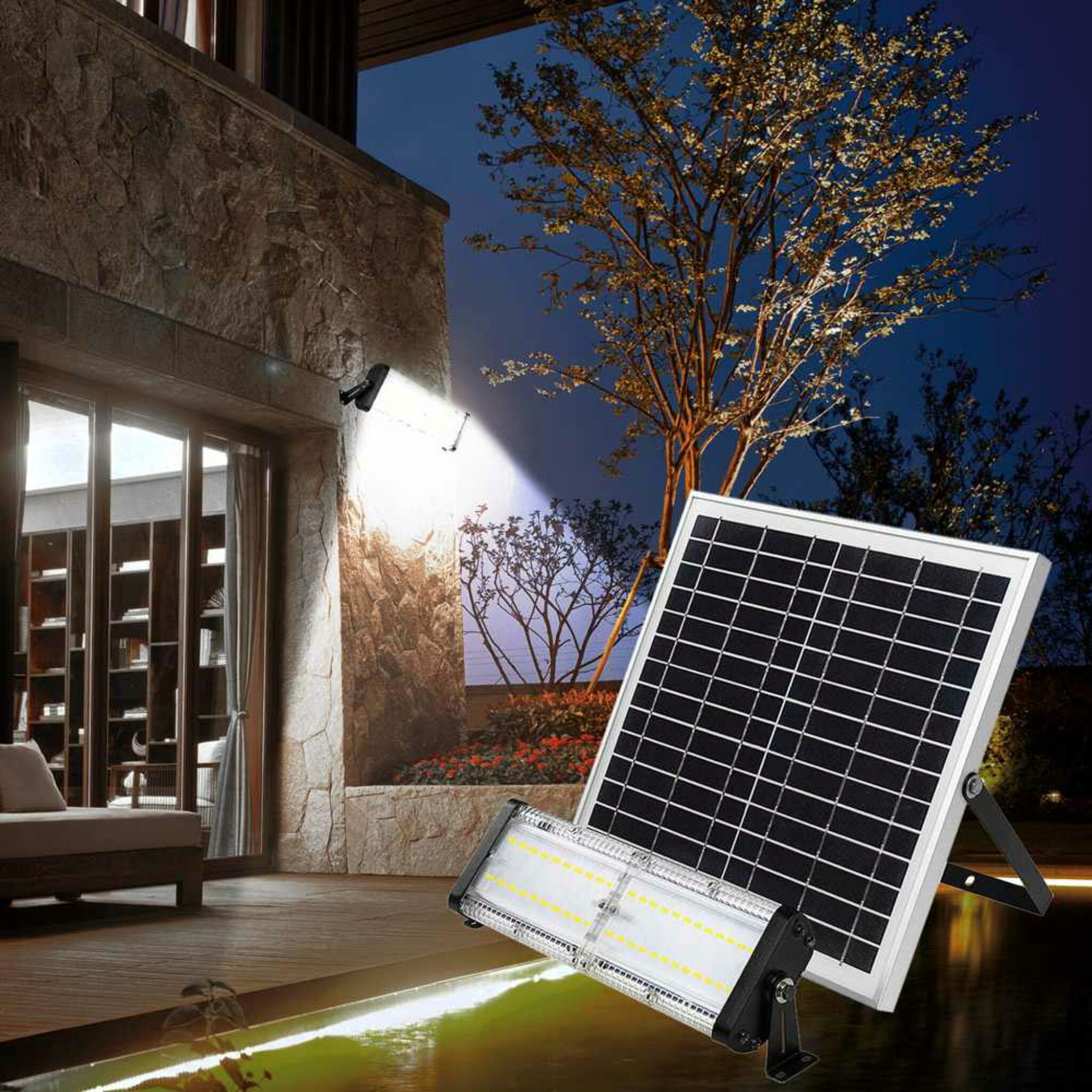 LED Lampada Solare Giardino Lampada strada Vialetto Esterno Kugelform balcone 25 cm strada Corte 